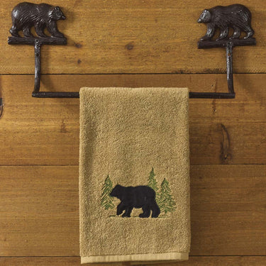 Cast Bear Towel Bar - 16